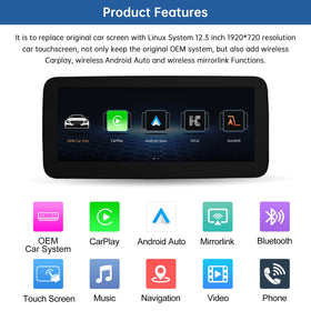 Road Top retrofit kit preserves OEM integration while upgrading to a larger display