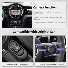Road Top reverse camera integration with OEM or aftermarket cameras