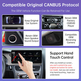 Road Top reverse camera support works with factory or aftermarket cameras