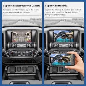Road Top steering wheel controls integration preserves OEM button functionality.
