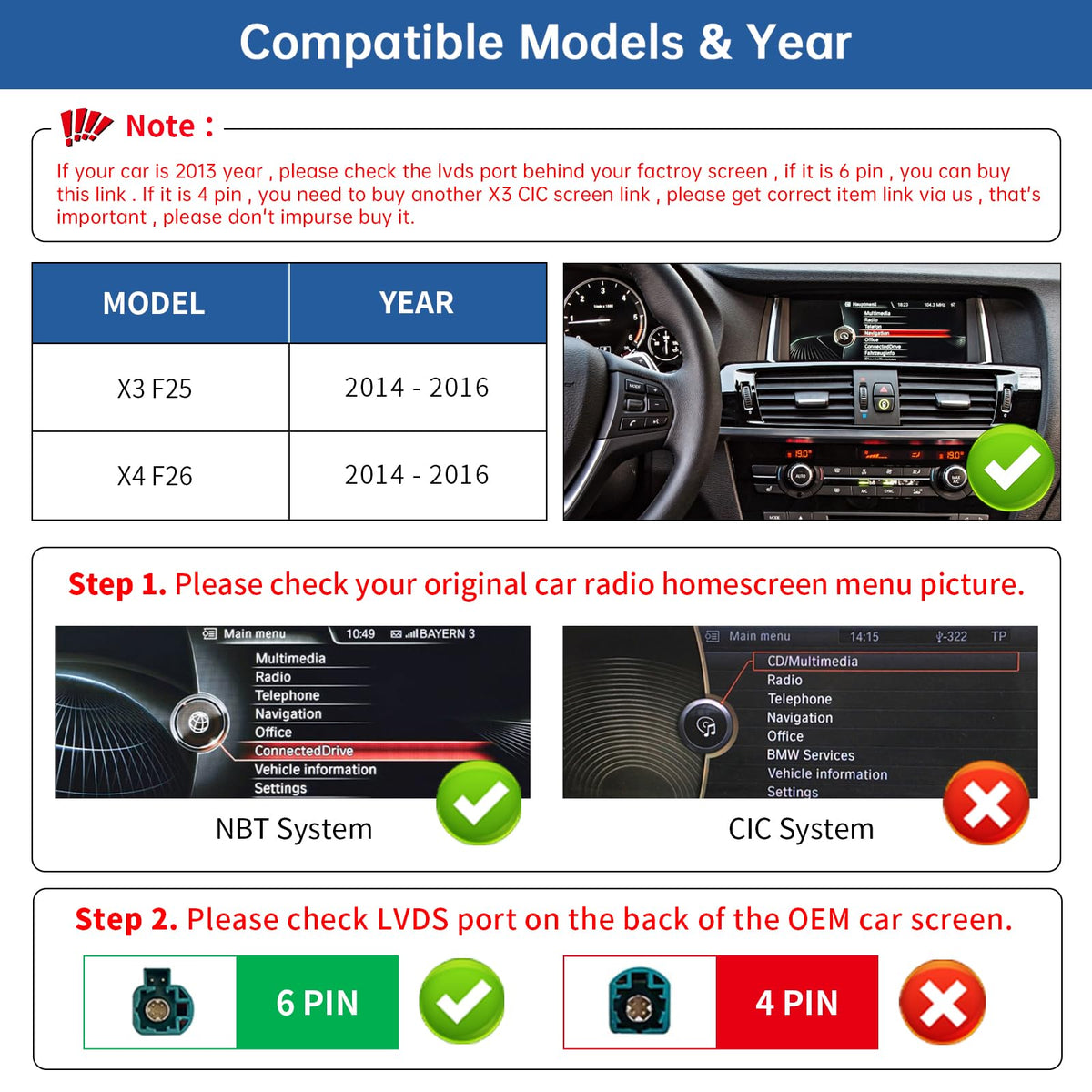 Road Top wireless CarPlay Android Auto interface enables wireless connectivity.