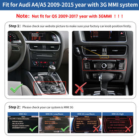 Road Top wireless CarPlay enables hands-free navigation and calls in the Audi cabin.