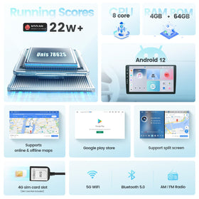 Roadanvi X12 4G navigation offering online and offline route options