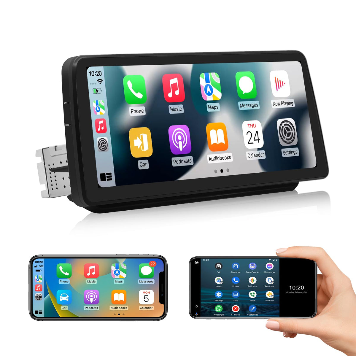 Roadanvi X12 QLED 12.3 display for vibrant visuals and intuitive navigation
