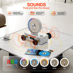 ROADOM colorful mood lights illuminating room atmosphere and decorative appeal