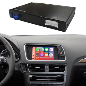 Road Top carplay box installed in Audi 3G MMI for seamless integration
