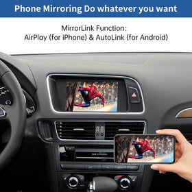 Road Top MirrorLink works with Audi to mirror apps on the factory display