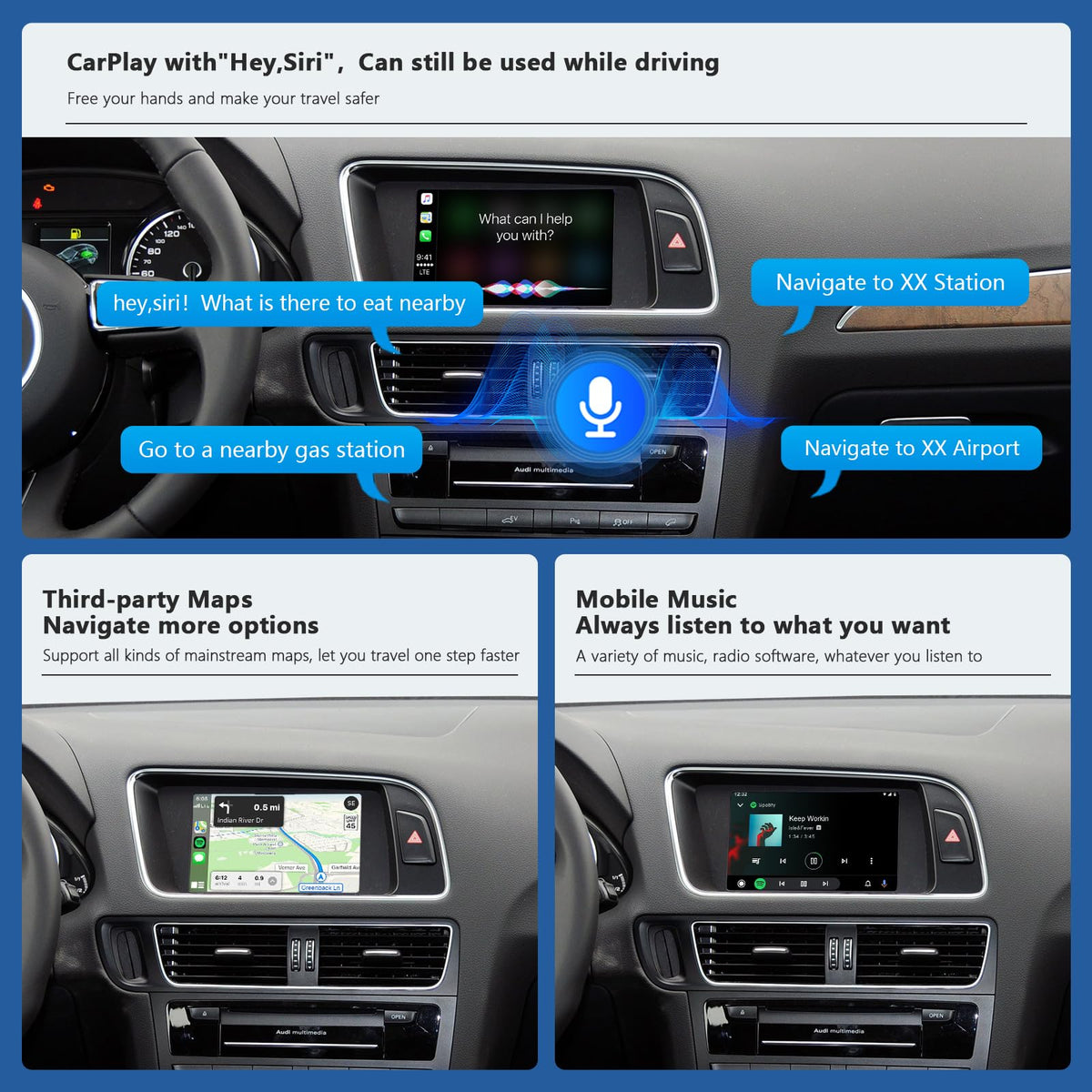 Road Top one-button switch lets you toggle CarPlay and OEM MMI