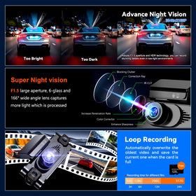 RoadWitness cabin view helps monitor passengers and valuables clearly.
