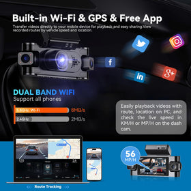 RoadWitness enhanced night vision footage for dark driving conditions.