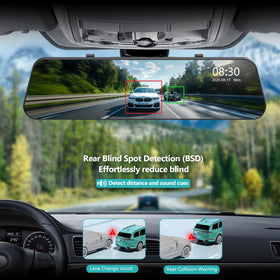 Roadwitness touchscreen visible at night reducing glare for safer viewing