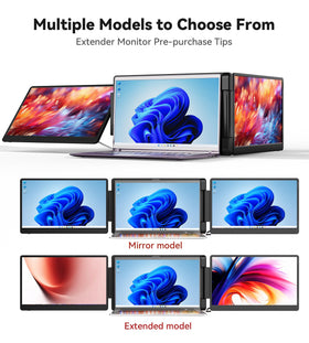 RoamPix portable triple monitor setup boosts on-screen workspace during travel.