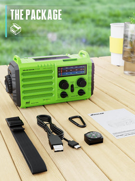ROCAM placed in backpack showing portability and preparedness benefit
