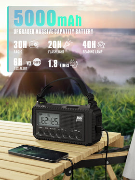 ROCAM long antenna extended for stronger distant signal reception