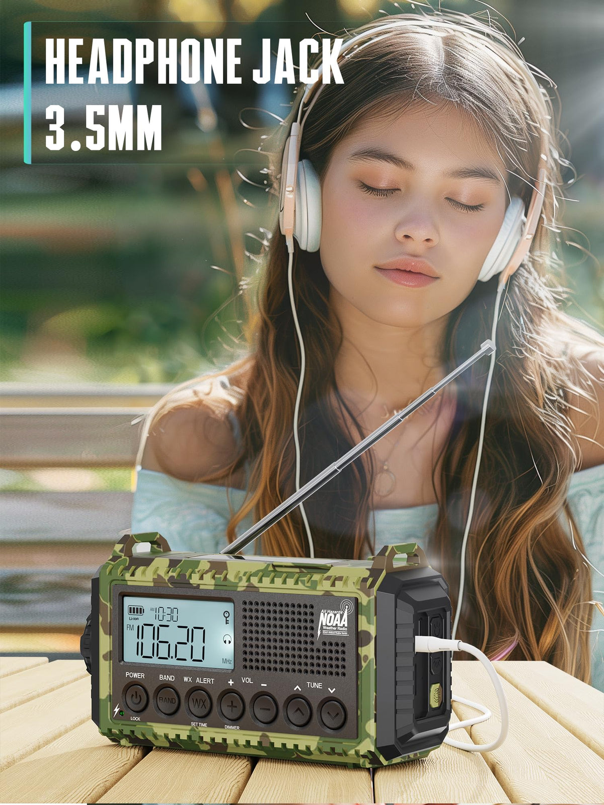 ROCAM next to smartphone showing compact portable scale advantage