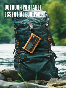ROCAM held in hand to show compact size and portable design