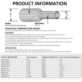 ROCKDIG sleeving close-up texture highlights PET fiber and PE filament weave for resilience.