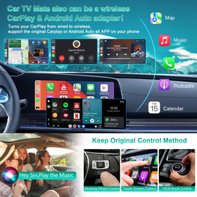 Rocketek Car TV Mate Max supports 2K 60Hz for crisp road visuals.