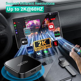 Rocketek Car TV Mate Max in-car setup supports road-trip entertainment.