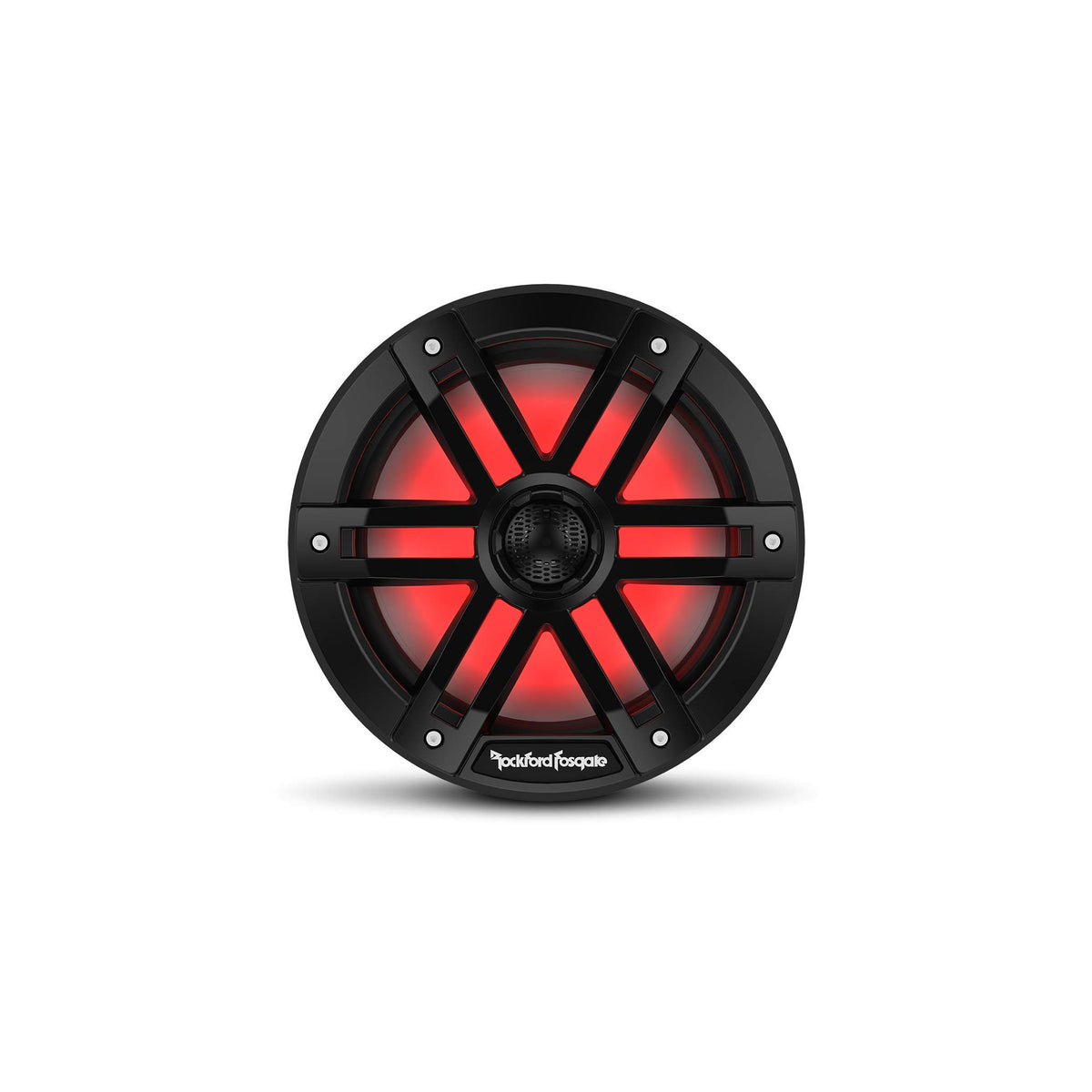 Rockford Fosgate M1-8B Color Optix LED illumination highlighting mood on board