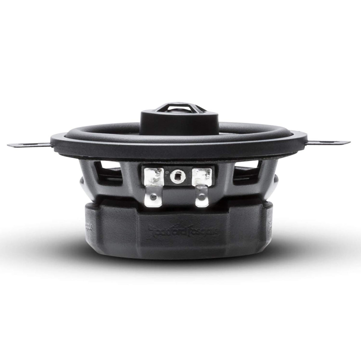 Rockford Fosgate P132 pair in-vehicle installation demonstrates easy replacement for factory sounds.