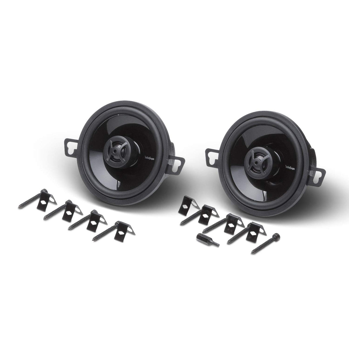 Rockford Fosgate P132 woofer detail emphasizes robust construction for durable daily use.