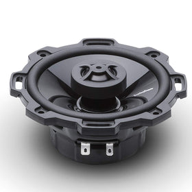 Rockford Fosgate P142 cone detail emphasizing solid woofer for clear midrange