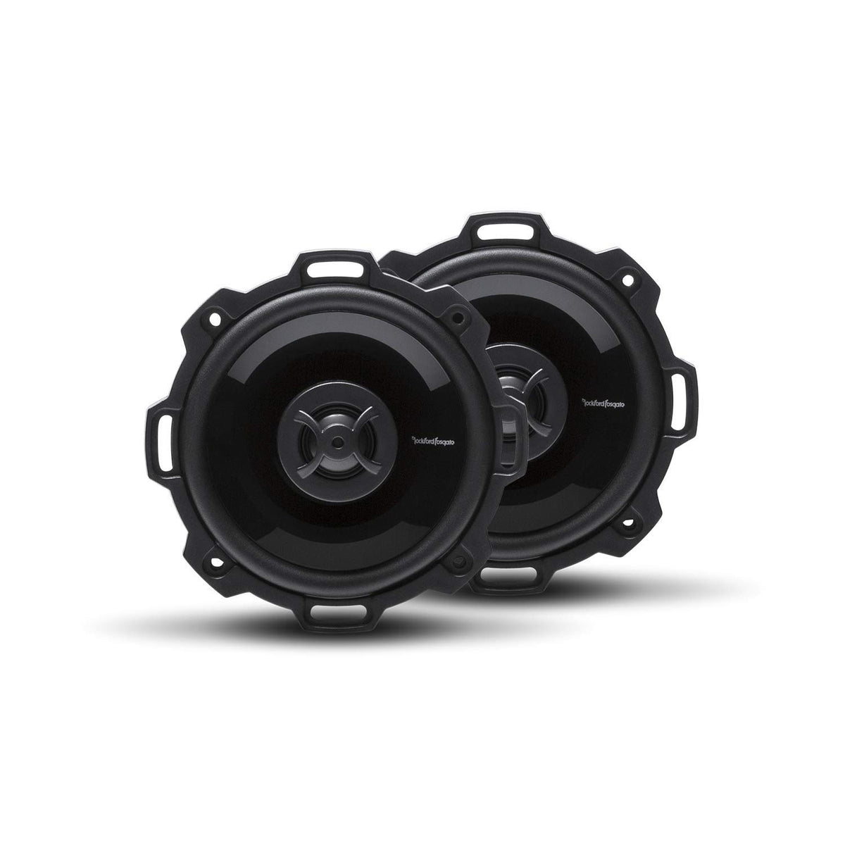Rockford Fosgate P142 front view showing compact 4 inch speaker for factory replacement