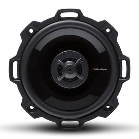 Rockford Fosgate P142 side profile highlighting slim depth for dashboard integration