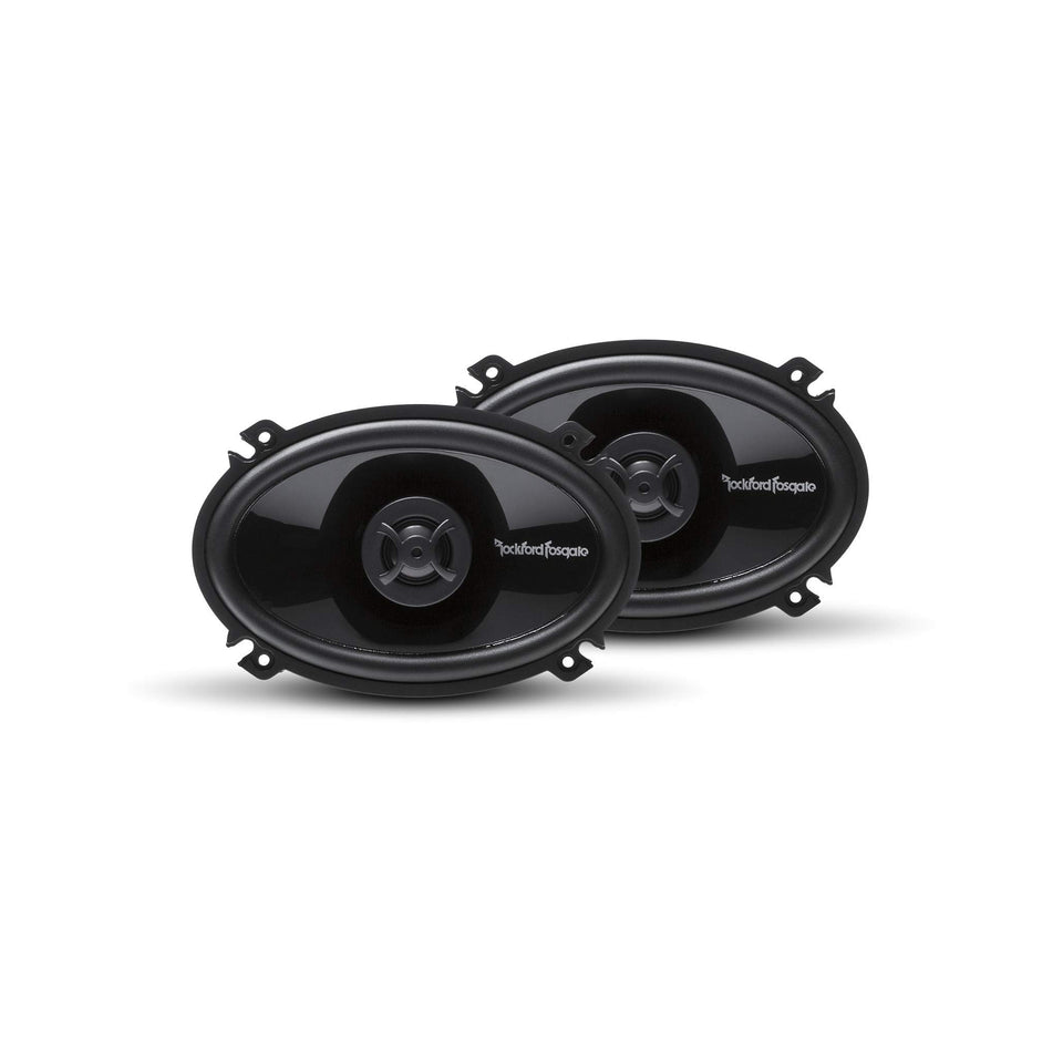 Rockford Fosgate P1462 4x6 speaker pair ready for factory replacement.