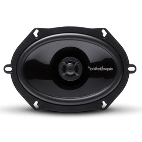 Rockford Fosgate P1572 tweeter dome closeup emphasizes clear high-frequency detail.
