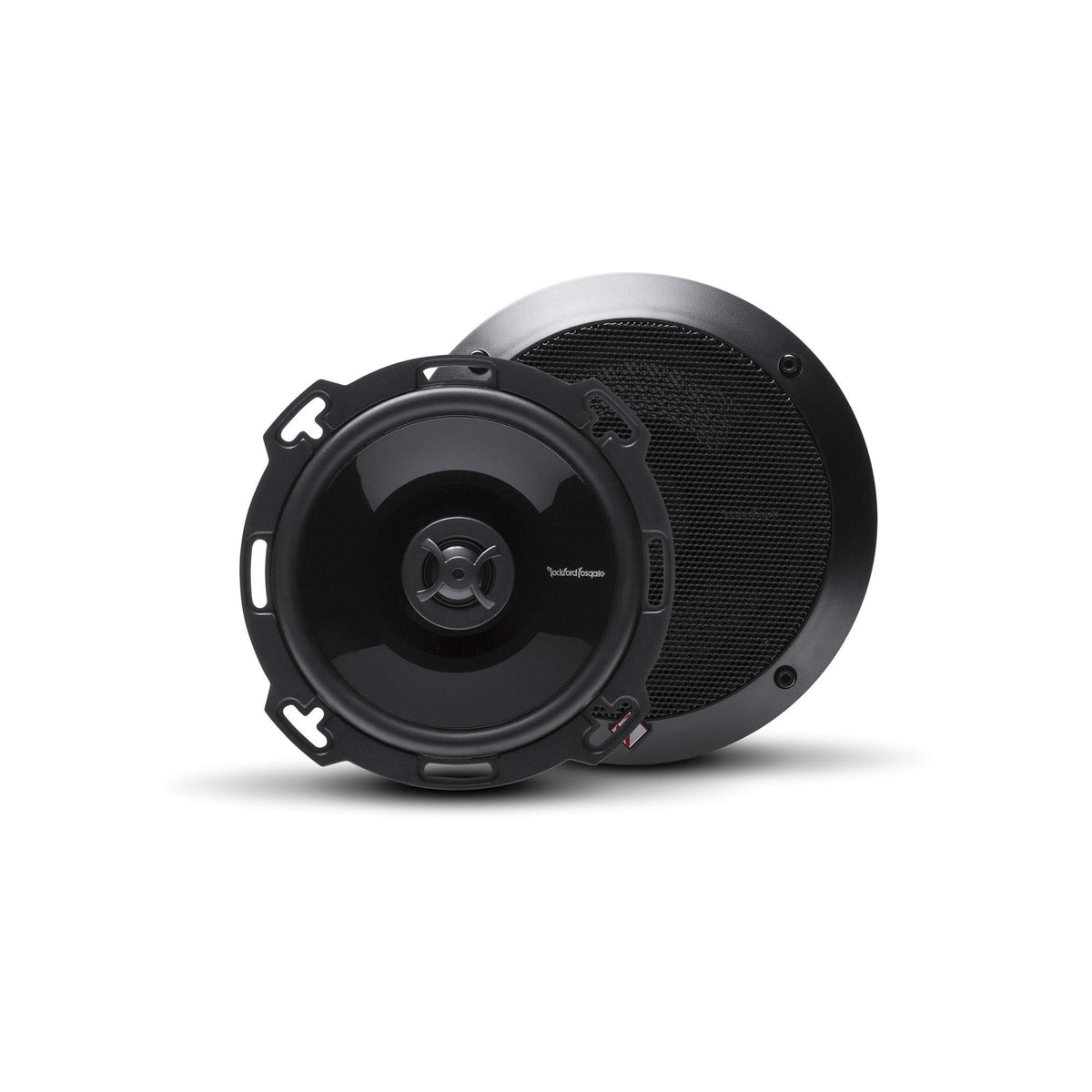 Rockford Fosgate P16 Punch 6-Inch speaker pair front view shows compact factory replacement