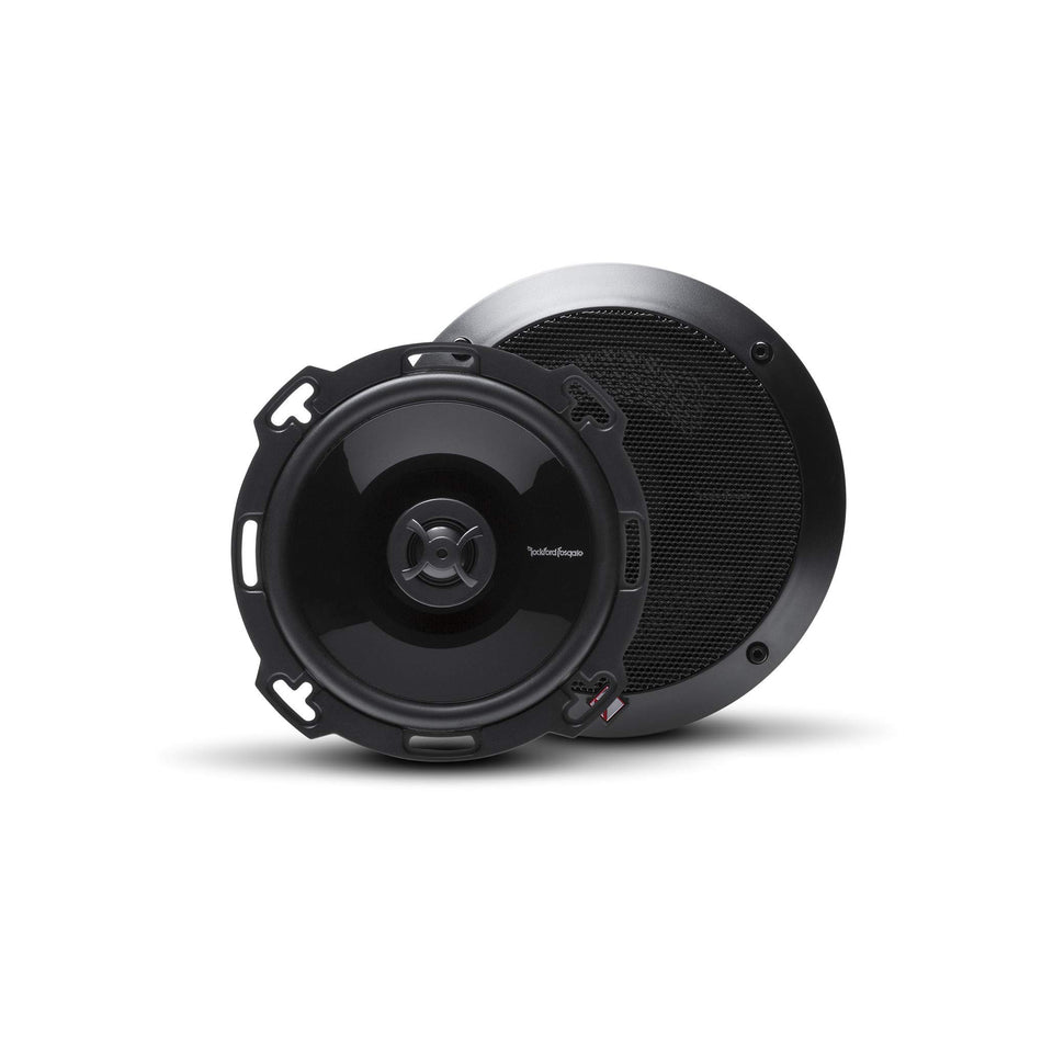 Rockford Fosgate P16 Punch 6-Inch speaker pair front view shows compact factory replacement