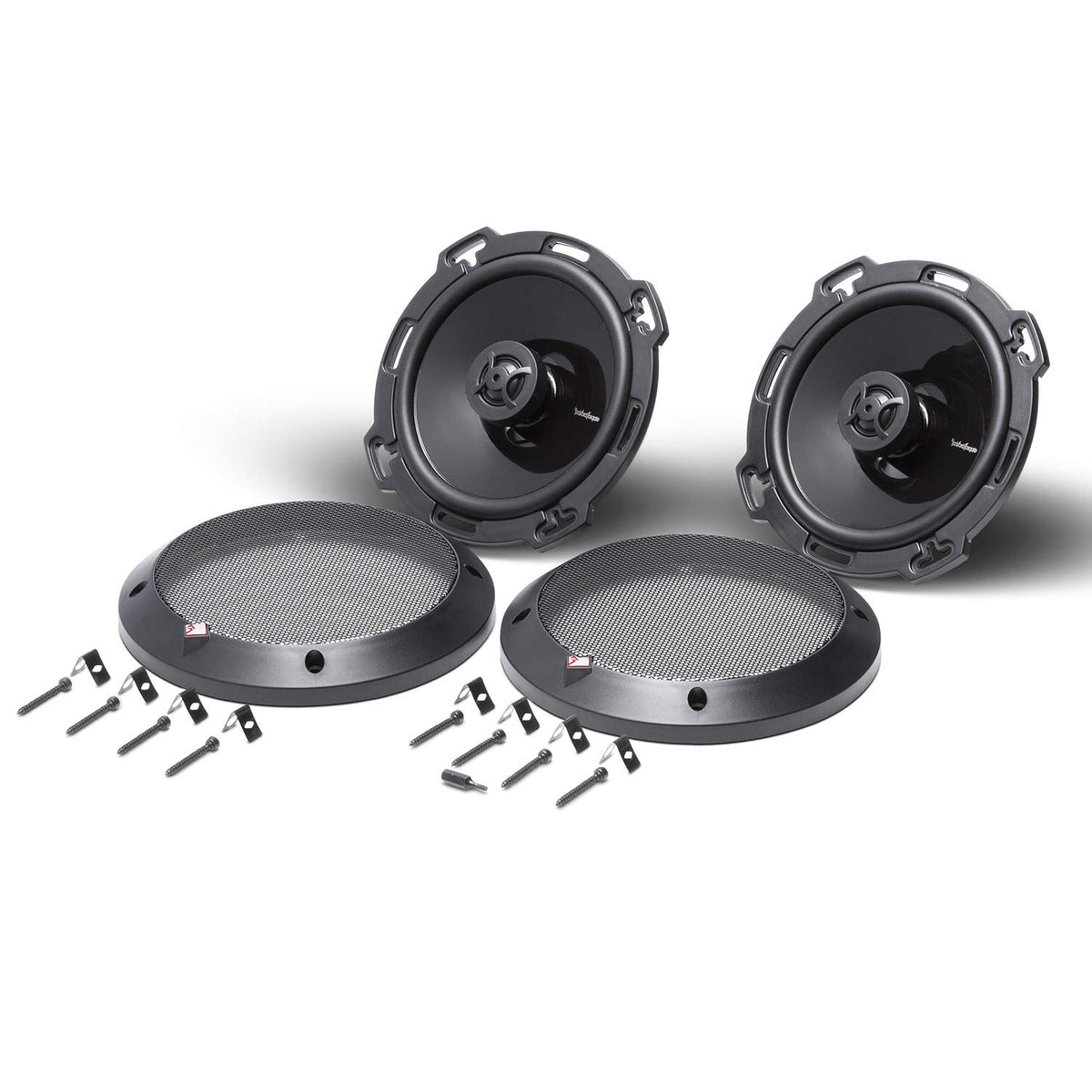 Rockford Fosgate P16 Punch 6-Inch speaker pair in-car dash install for simple integration