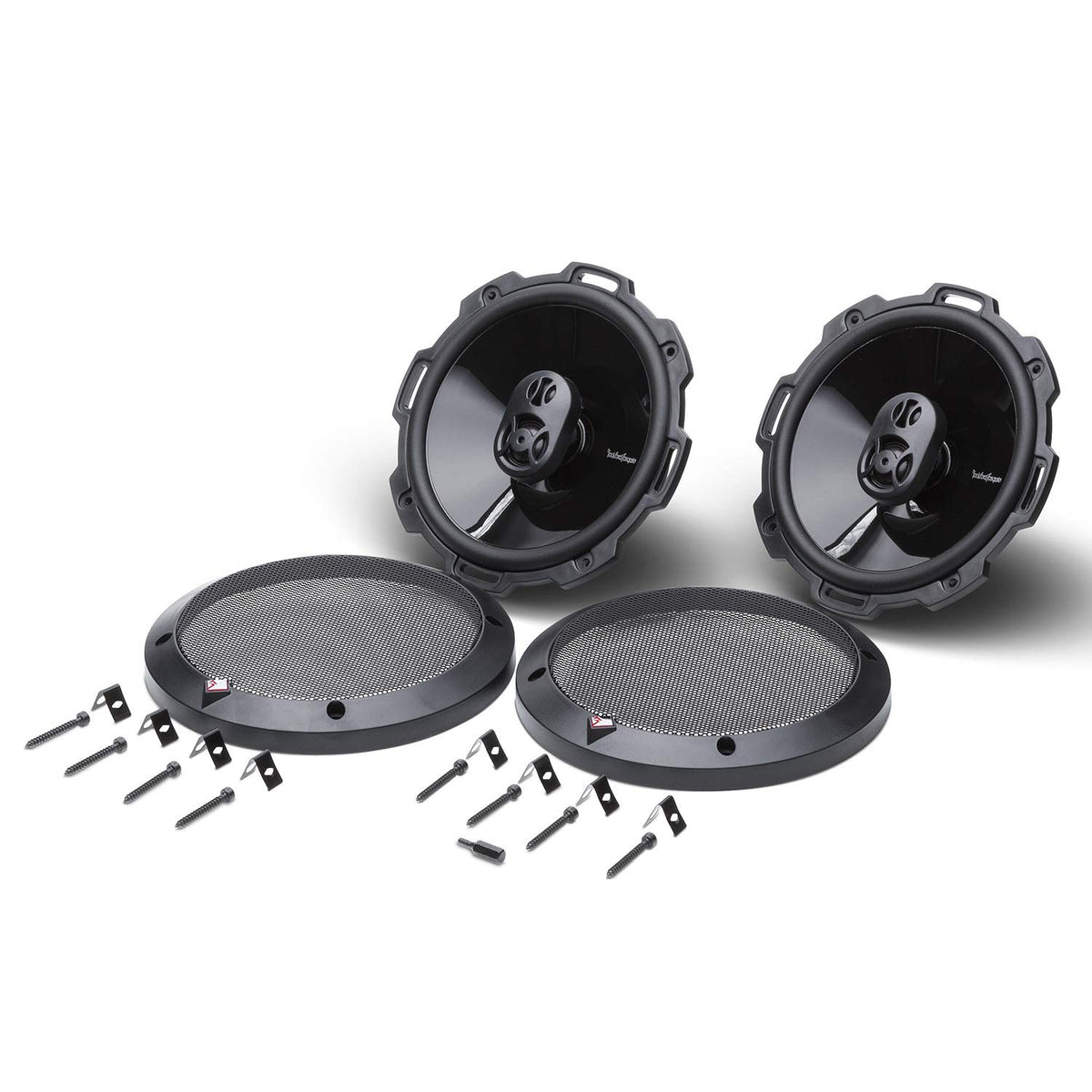 Rockford Fosgate P1675 grille included offers durable protection and a finished look.