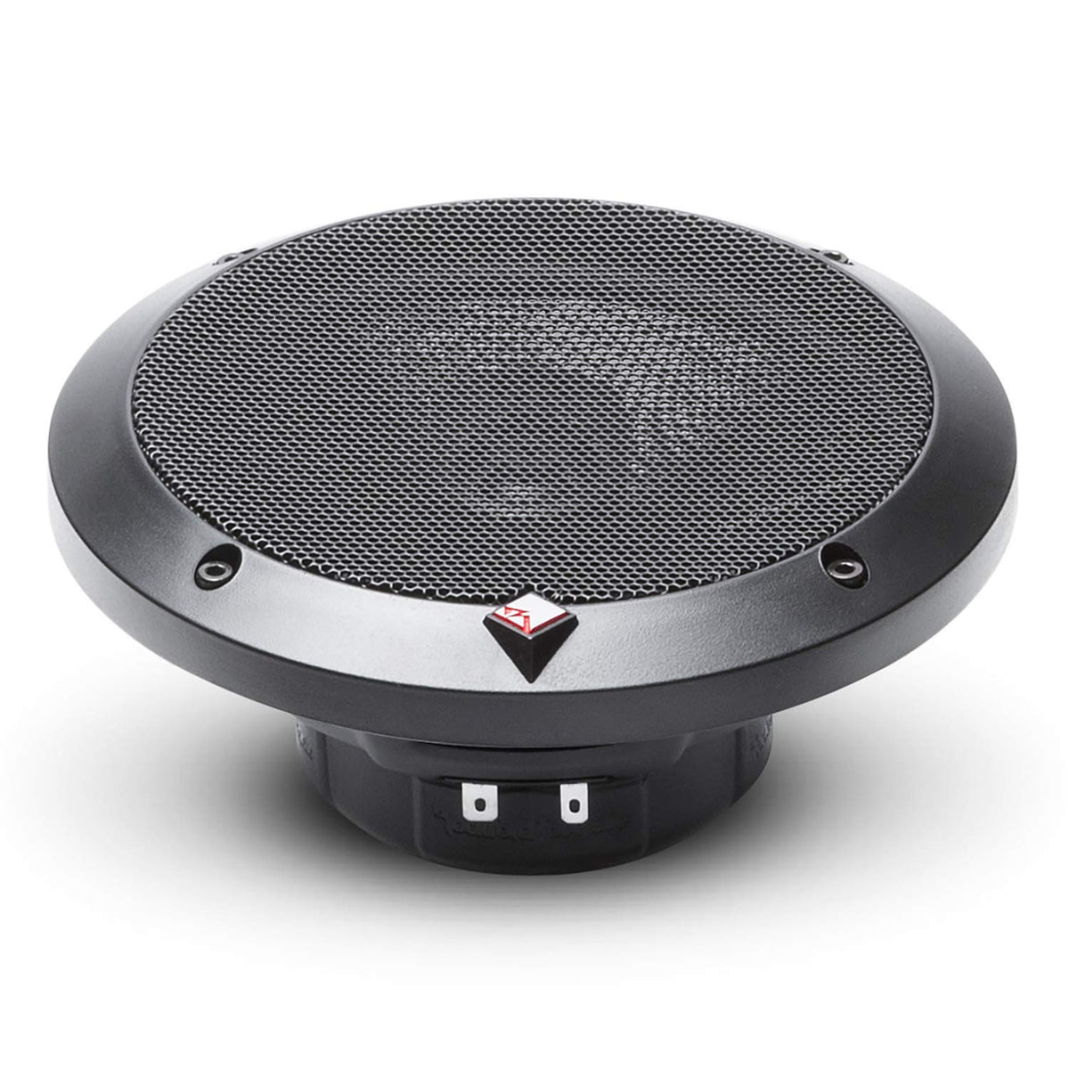 Rockford Fosgate P1675 pair in-dash installation demonstrates a straightforward factory replacement.