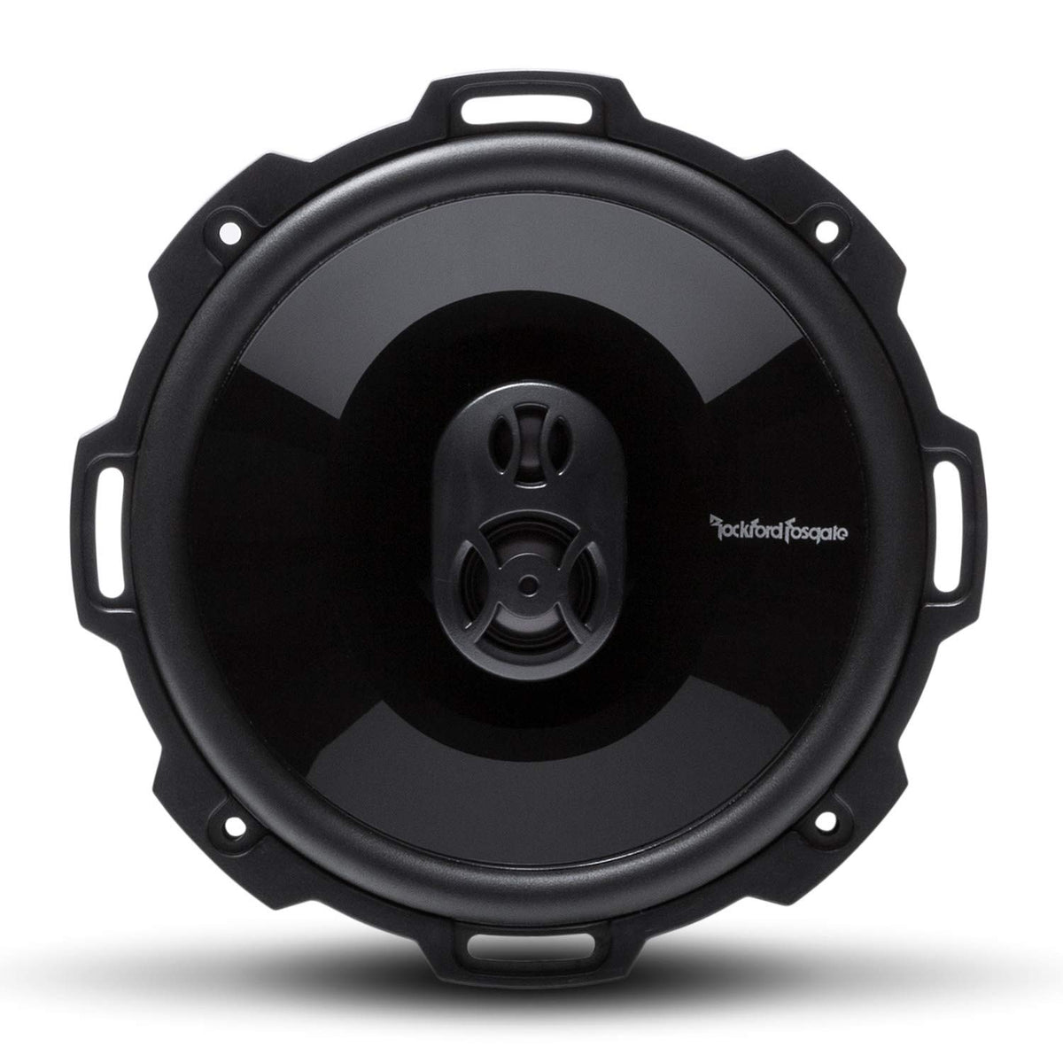 Rockford Fosgate P1675 two-speaker wiring area suggests simple installation and setup.