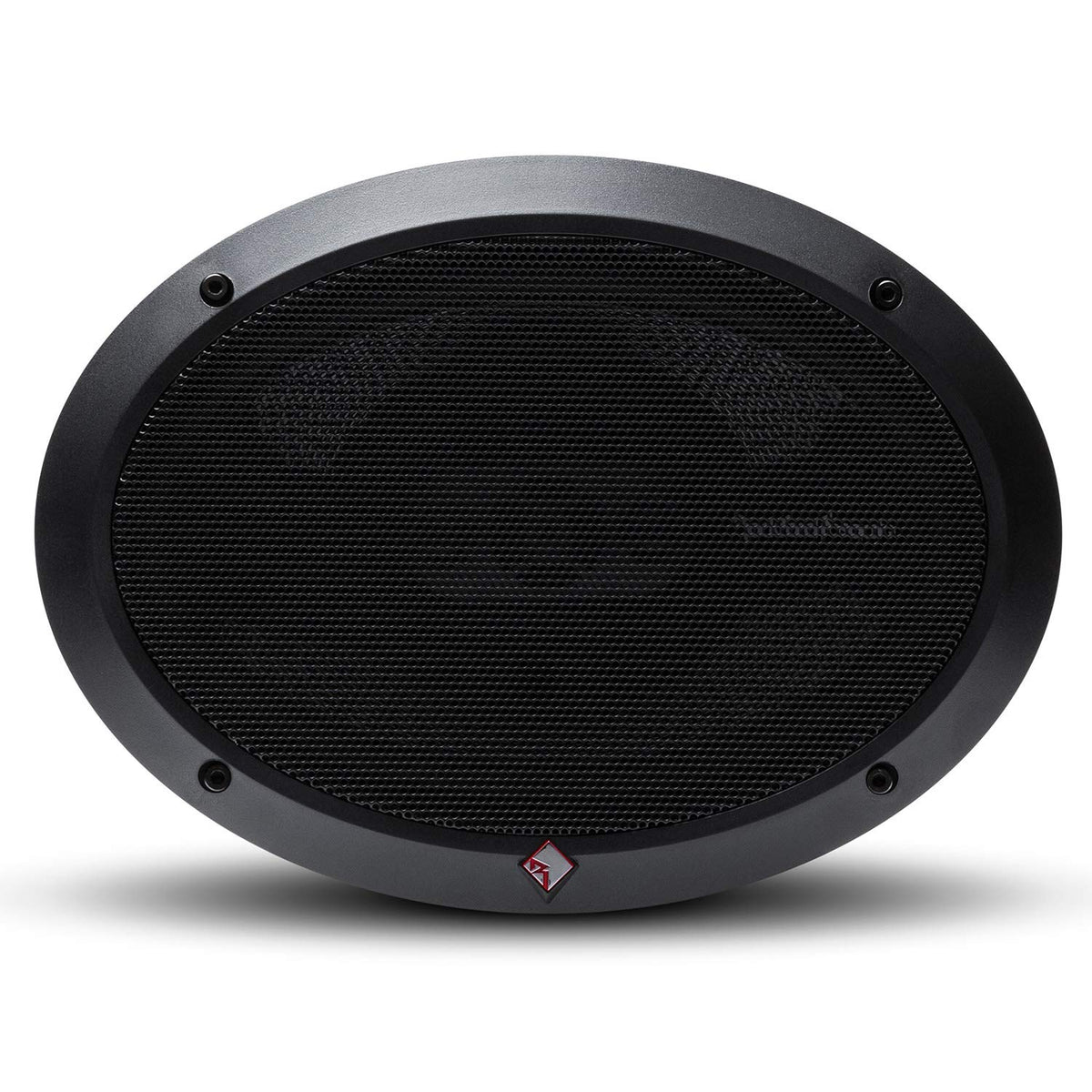 Rockford Fosgate P1694 cone detail shows mineral-filled polypropylene for durability.