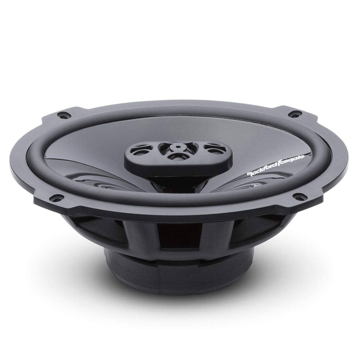 Rockford Fosgate P1694 FlexFit basket enables precise alignment with OEM holes.