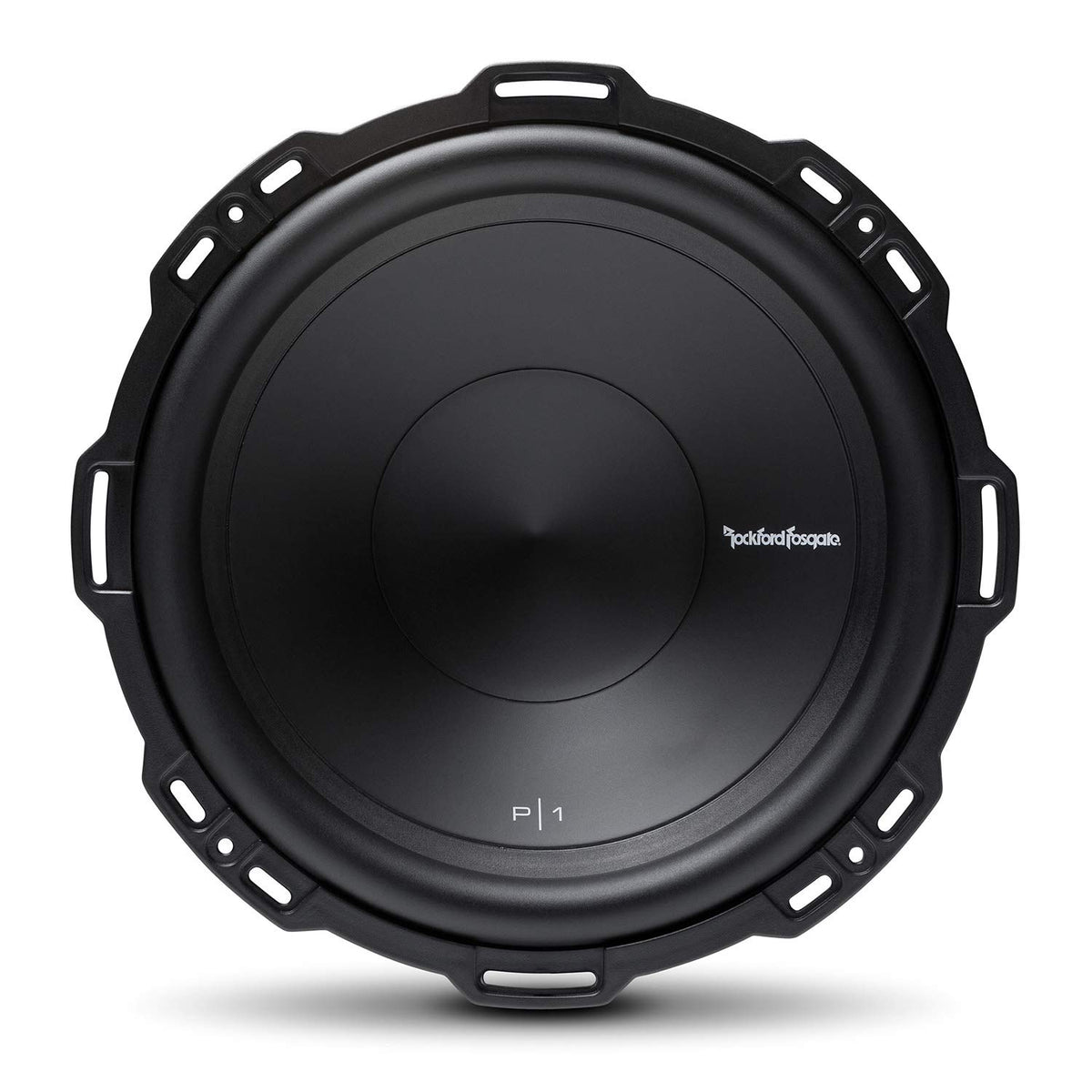 P1S2-12 cone close-up with kevlar reinforced material for solid bass