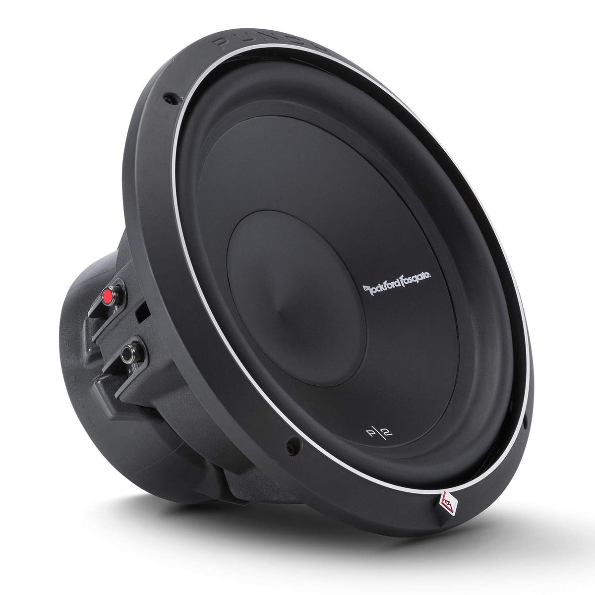 Kevlar-reinforced cone on Rockford Fosgate P2D4-12 for strong low-end.