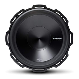 Rockford Fosgate P3D4-15 cone detail shows durable anodized aluminum.