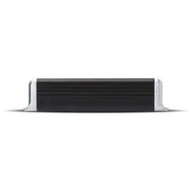 Rockford Fosgate PBR400X4D 2-ohm bridged mode delivers robust paired-channel output.