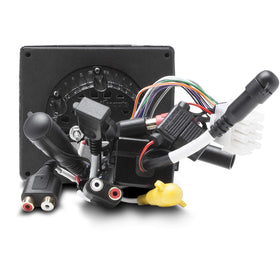 Rockford Fosgate PMX-3 4x50W output drives speakers with clarity.