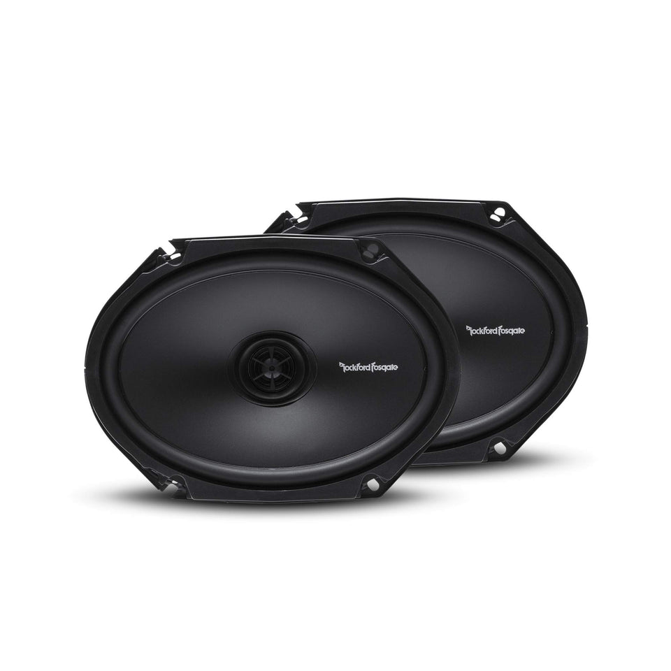 Rockford Fosgate Prime R168X2 6x8 coaxial pair for clear car audio and balanced output