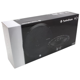 Rockford Fosgate R165X3 woofer cone showing sturdy construction