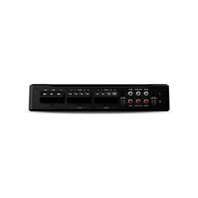 Rockford Fosgate R2-300X4 top controls for quick tuning and setup.