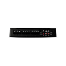 Rockford Fosgate R2-500X4 compact size fits under seat for versatile installations.