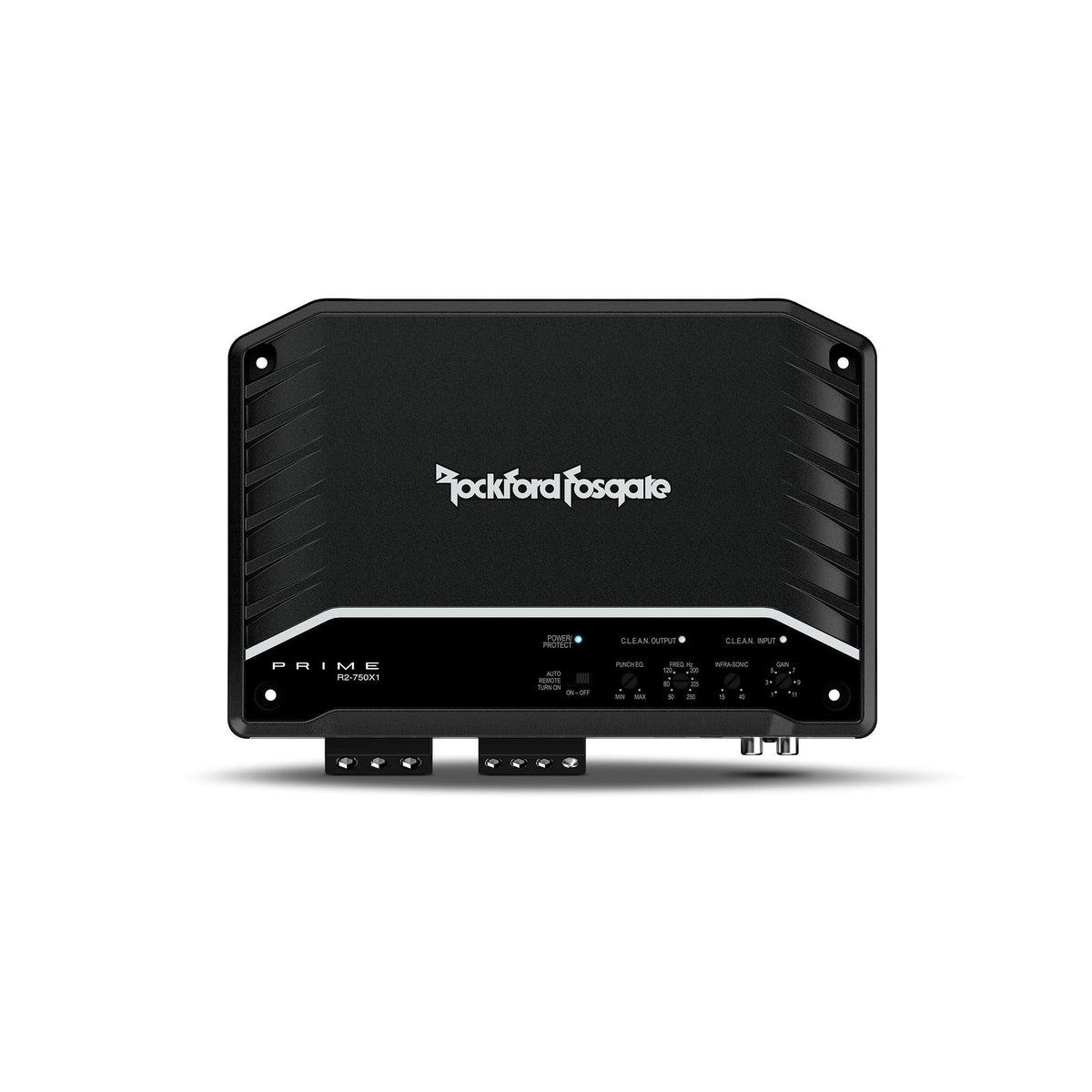 Rockford Fosgate R2-750X1 Prime front view ideal for powerful bass setup