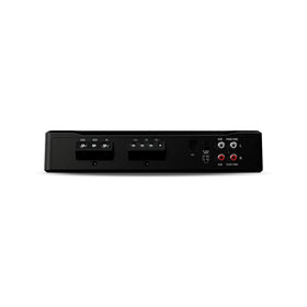 Rockford Fosgate R2-750X1 Prime rear connectors illustrate flexible wiring options